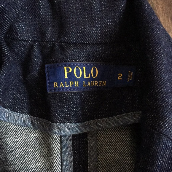 😍 POLO RALPH LAUREN Single Button Fitted Denim
Blazer Indigo Blue😍 - Picture 6 of 9